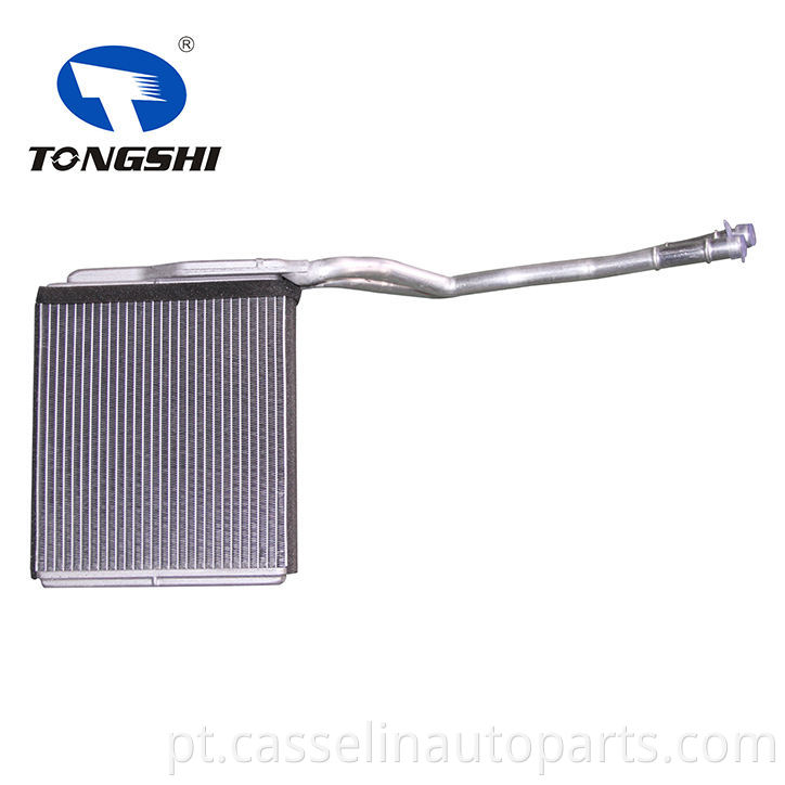 China Manufatura Tongshi Auto Parte de alumínio Core de aquecedor de carros para Fiat